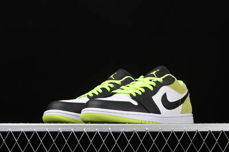 All categories Air Jordan Jordan series basketball shoes Air Jordan 1 Low Air Jordan 1 Low AJ1 Joe 1 low fluorescent green black toe CK3022-003